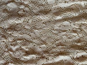 Vintage Crochet Lace Maxi Skirt