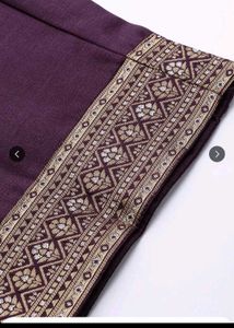 Elegant Purple Kurta Set with Dupatta