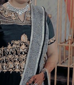 Party Wear Dress/Evening Gown/Heavy Work Long Frok