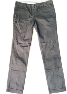 Korean Made Slim Fit Black Trousers