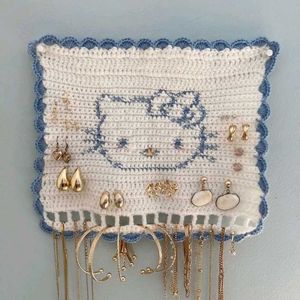 ⋆˚✿˖°Crochet Jewelry Organizer⋆˚✿˖°