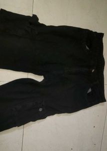 Black Cargo Pants