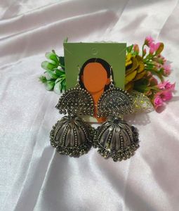 Oxidised Jhumke