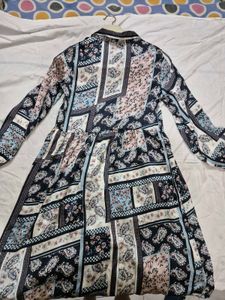 Bohemian Print Kurti cum Dress (Size M)