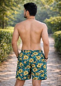 Men Floral Swim Shorts – Premium Quality – All Siz