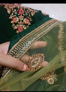 Elegant Embroidered Kurta Set with Dupatta