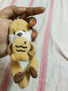 Cute Otter Plush Toy Keychain and mini tumbler lip