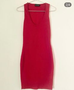 Pretty Little Thing Tiny Red Dress