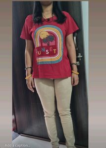Combo Cotton Trouser And Hosry T-shirt