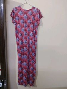 Floral Print Maxi Dress