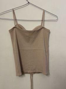 Ruched Drawstring Camisole Top