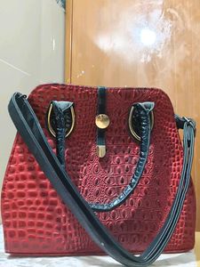 leather Satchel bag for women