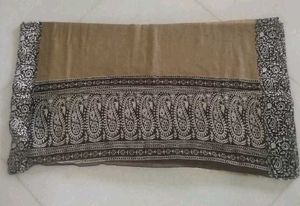 Light Brown Saree | Elegant Office wear