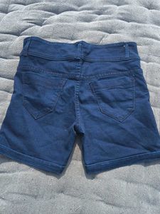 Dark Wash Denim Shorts
