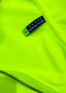 Tokyo Talkies Lime Green Crop Top