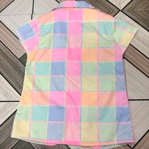 Cute Bear Graphic Crop Top