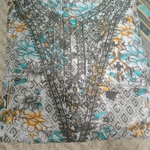 Cotton Jaipuri Print Suit