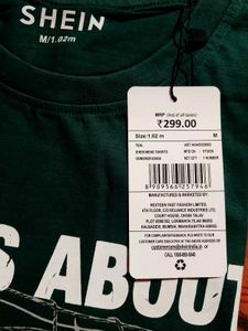 SHEIN "Life's About Goals" T-Shirt (RH)