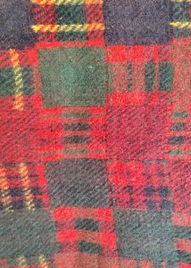 Vintage Plaid Wool Vest