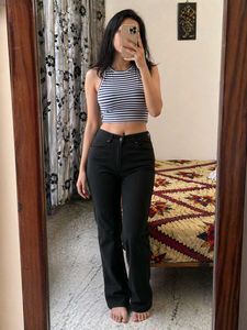 buy4 jeans denim black cream and blue