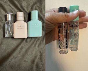 empty Zara & Tommy Hilfiger other bottle for decor