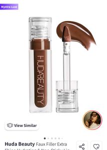 Huda Beauty faux filler lip gloss