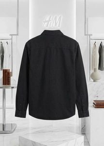 H&amp;M -Men's Black Denim Shirt