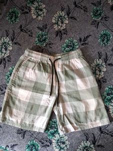 Checkered Casual Shorts