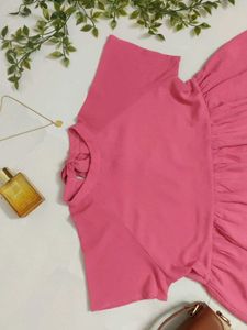 Chic Pink Peplum Top💖😚✨