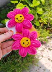 Cute Flower Hair Clips
