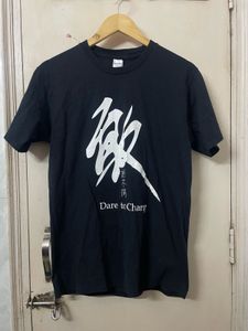 Black Graphic T-Shirt Comfy Oversized