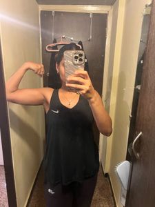 Nike Black Racerback Tank Top