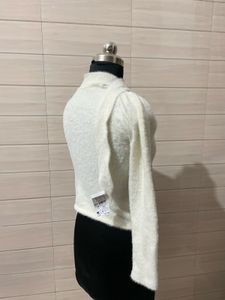 POO y2k  style fluffy top