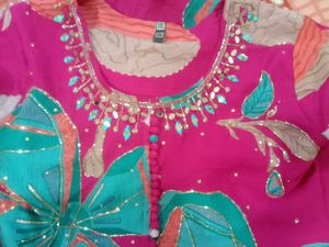 Pink Ethnic frock Set💓