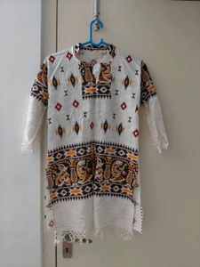 Boho Ethnic Print Tunic kurti