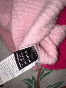 Pink Star Zip-Up Hoodie