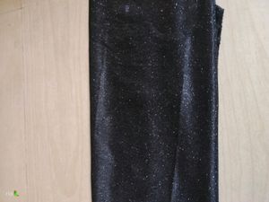 "Black Shimmer Stole"