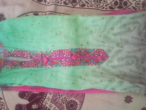 Vibrant Floral Print Kurta