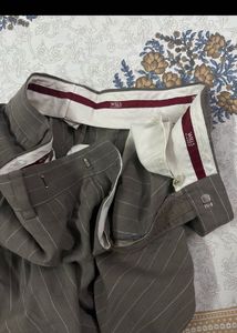 Will's Grey Striped Trousers
