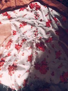 Floral Print Kurta