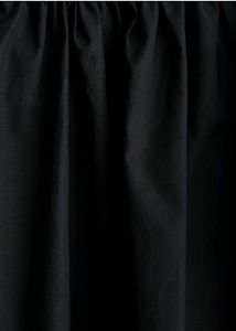 h&amp;m black bow mini skirt