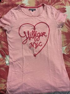 Tommy Hilfiger NYC Pink Heart T-Shirt