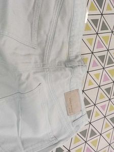 Light Blue Denim Shorts