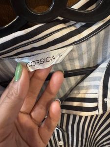Stylish Striped Button-Down Shirt
