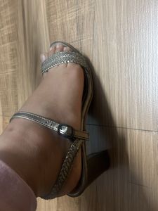 Elegant Silver Heels