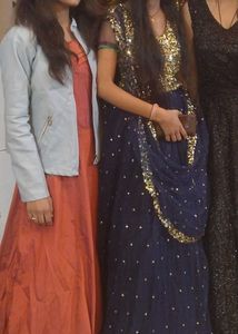 Navy Blue Lehenga Choli