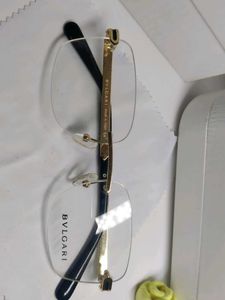Bvlgari Rimless Eyeglasses - Made in Italy