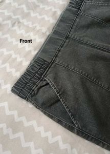 Stylish Grey Denim Pants