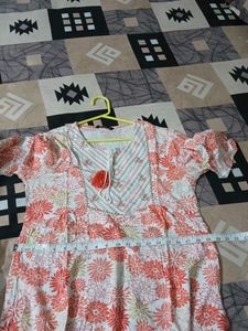 Women's Floral Print Kurta lengty 41