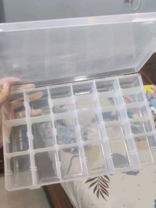 Clear Compartment Storage Box